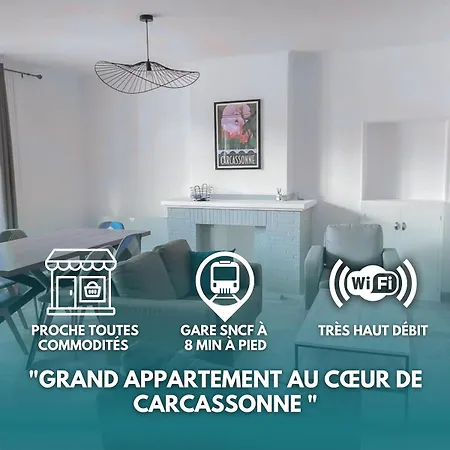 Le Grand Répu T4 Spacieux Rénové, Centre-ville *